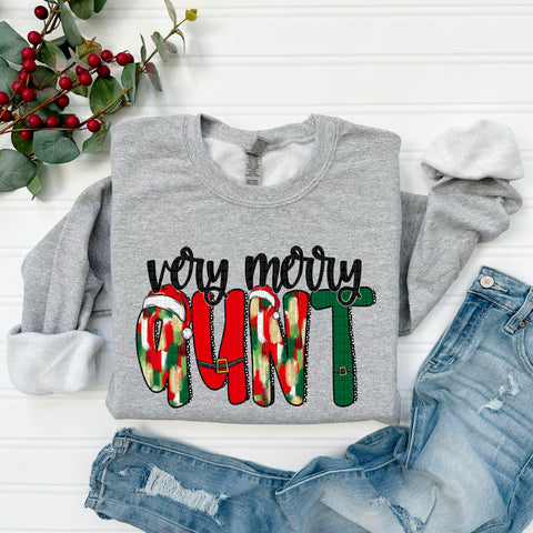 Very Merry Names Custom Shirts  -- Perfect For Moms, Grandmas and More