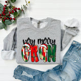 Very Merry Names Custom Shirts  -- Perfect For Moms, Grandmas and More