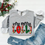 Very Merry Names Custom Shirts  -- Perfect For Moms, Grandmas and More