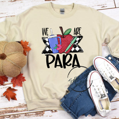 We Are School Occupations - Customizable Shirt