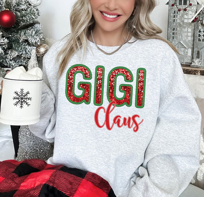 Personalized Family Claus Sweatshirt