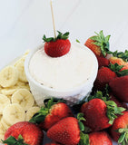 Strawberries N Cream Cheesecake Dip