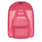 Hot Pink Mesh Backpack