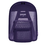 Purple Mesh Backpack