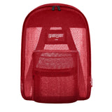 Red Mesh Backpack