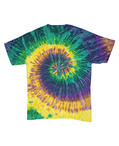 Mardi Gras Tie Dyed T-Shirts