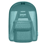 Turquoise Mesh Backpack 
