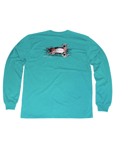 Properly Tied Wood Duck long sleeve t-shirt 