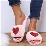 Heart Love Slippers