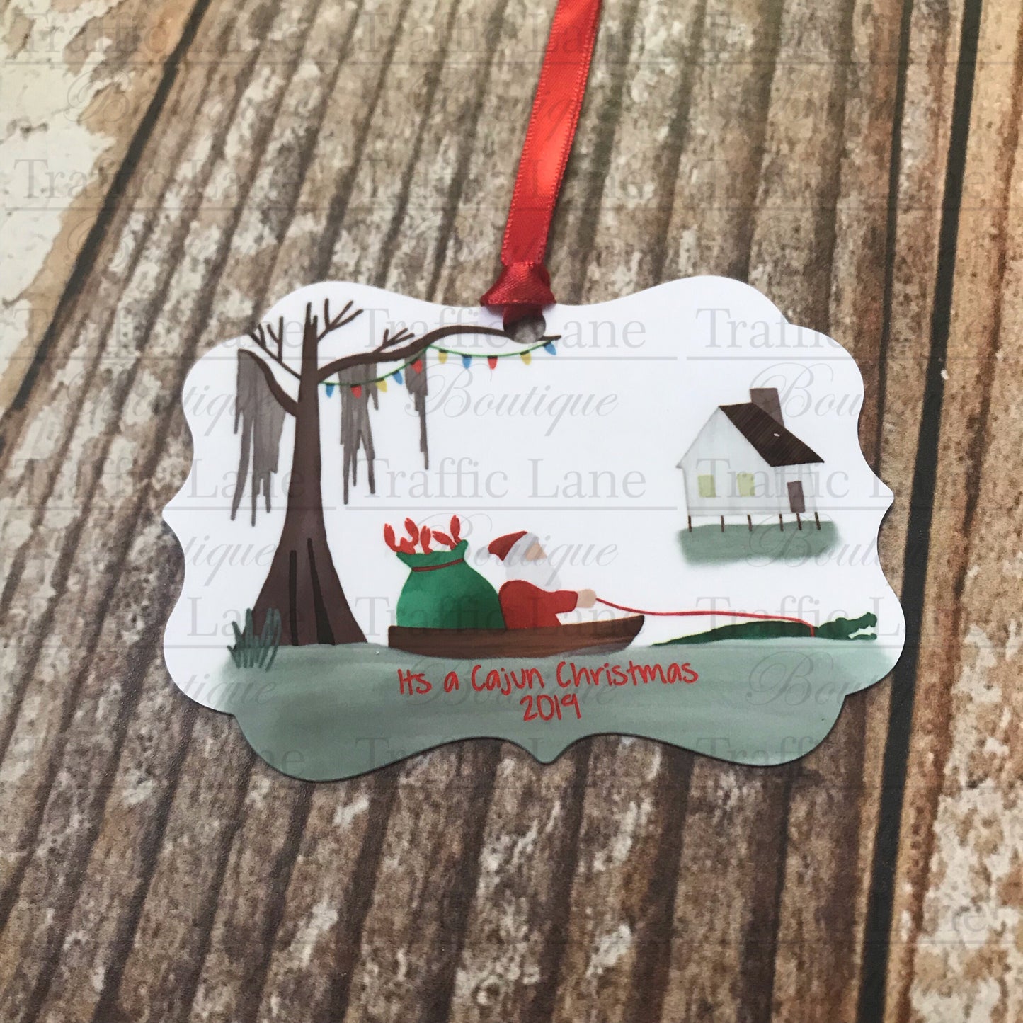 It’s a Cajun Christmas ornament