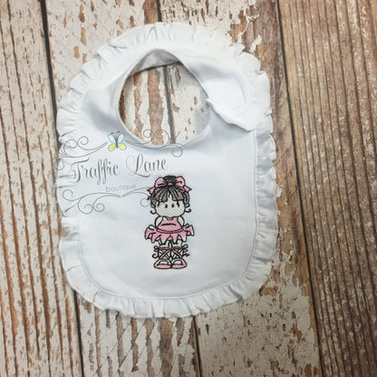 Ballerina bib