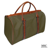 Forest canvas duffle bag
