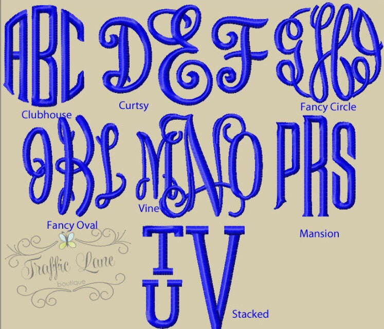 Monogrammed Bibs and Burps