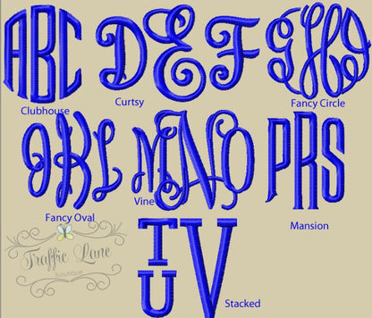 Monogrammed Bibs and Burps