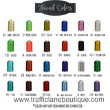 Traffic Lane Boutique thread colors