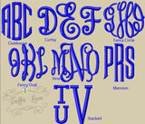 Traffic Lane Boutique monogram chart
