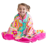 Paisley beach towel