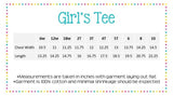 PRE-ORDER:  Ladies & Girls 3/4 SleeveRuffle Raglan Shirts
