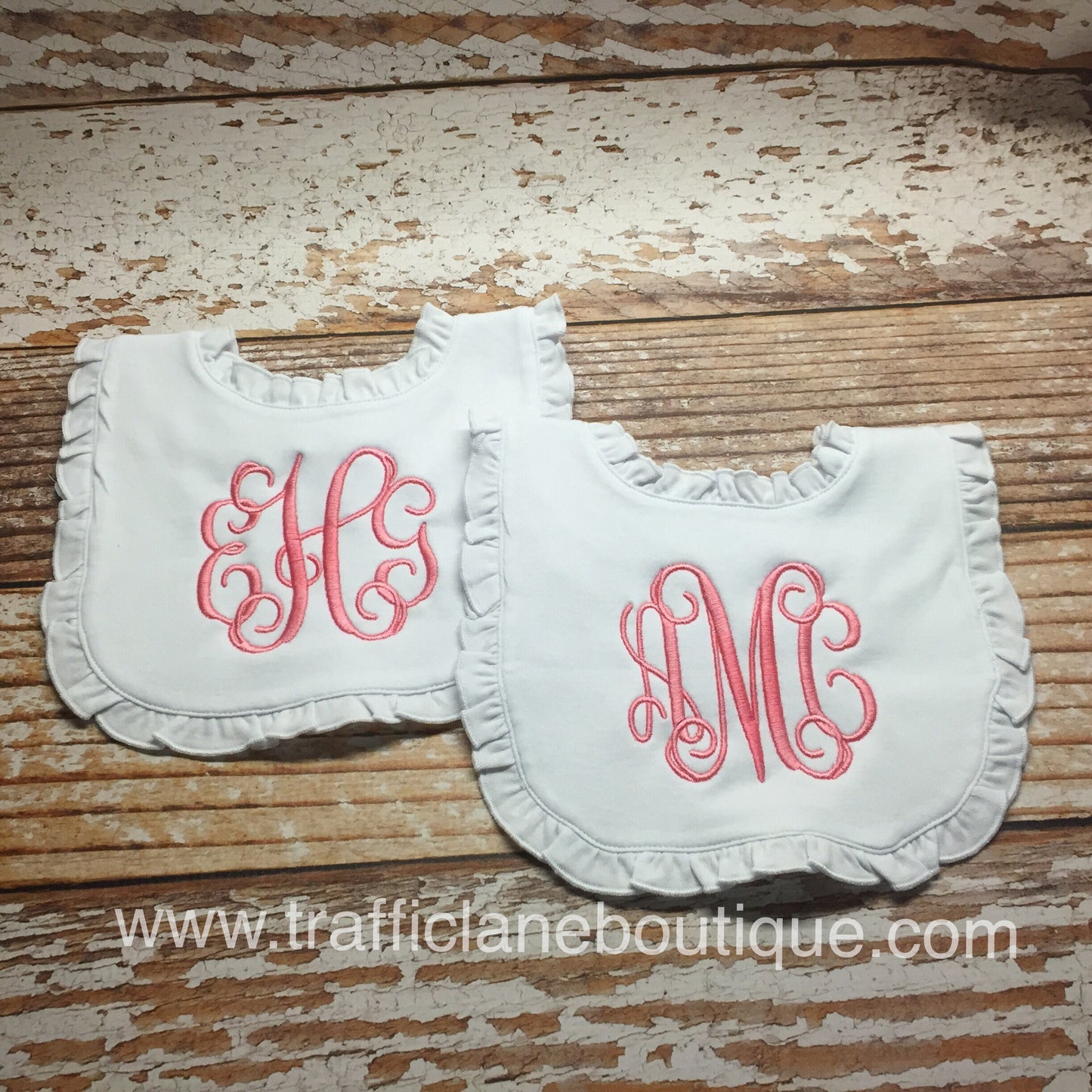 Monogrammed bib