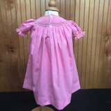 Pink Hopping Bunny Bishop Dress