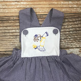 tiger cheerleader dress  bib 